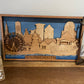 Wooden Bournemouth Skyline