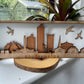 Wooden Southampton Skyline Replica