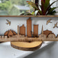 Wooden Southampton Skyline Replica