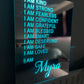 Personalised Affirmation mirror