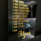 Personalised Affirmation mirror