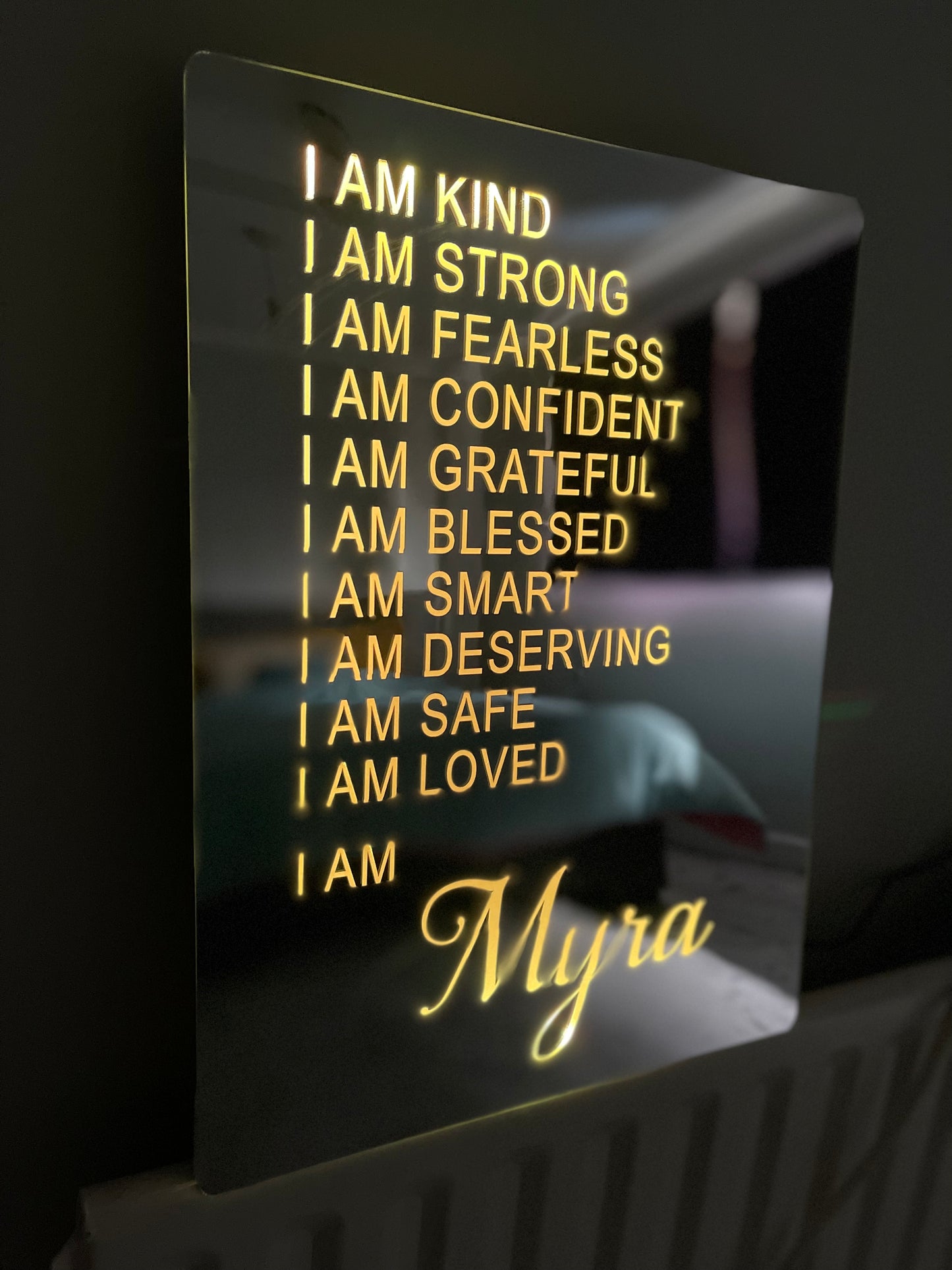 Personalised Affirmation mirror