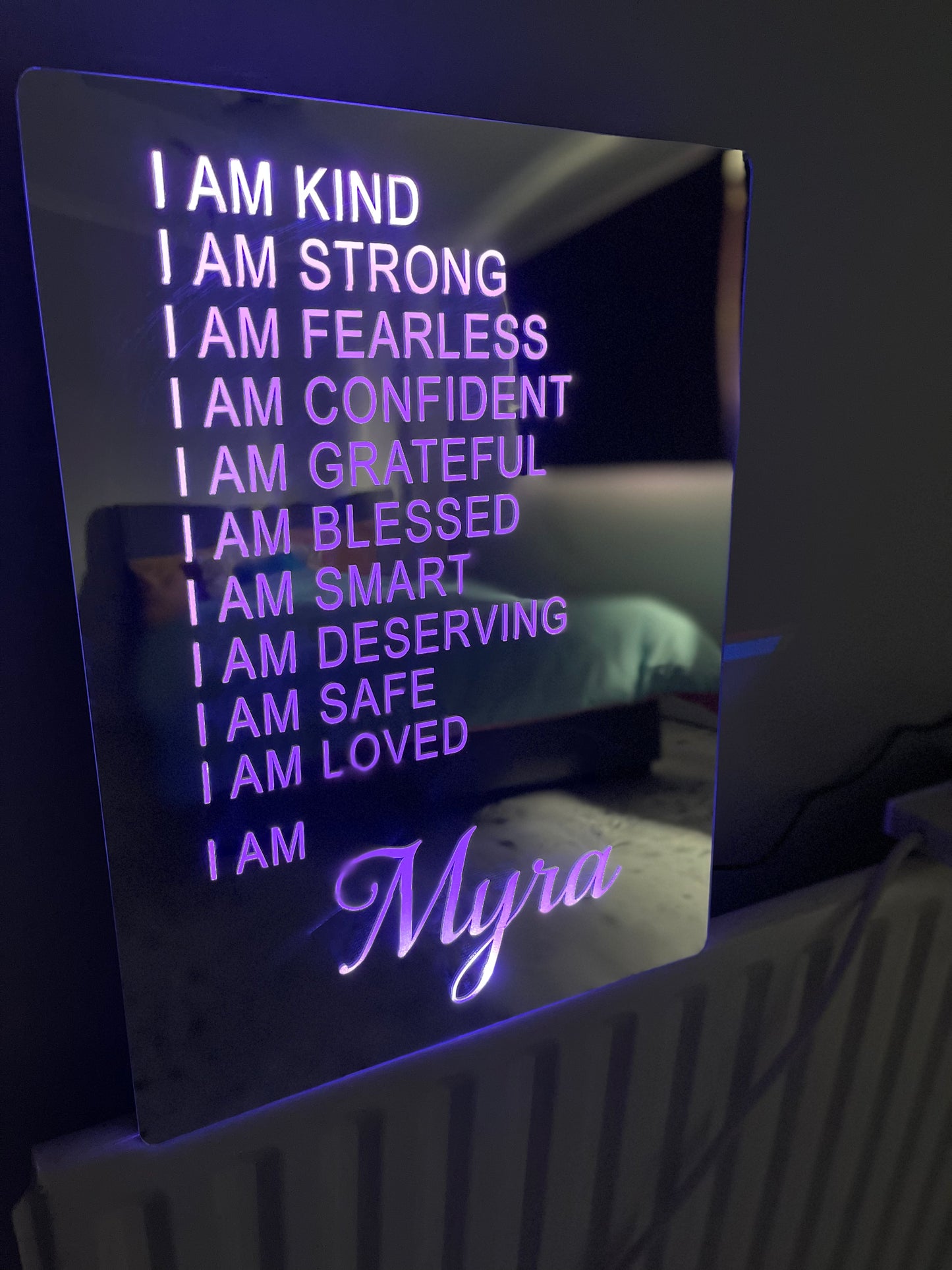 Personalised Affirmation mirror