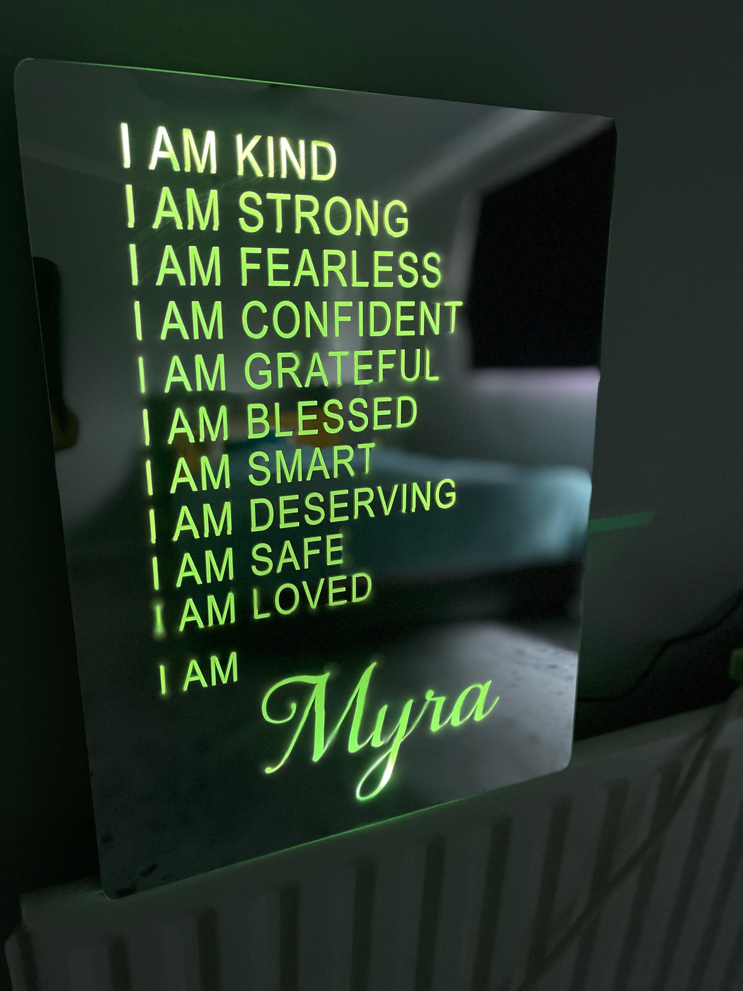 Personalised Affirmation mirror