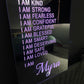 Personalised Affirmation mirror