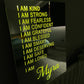 Personalised Affirmation mirror