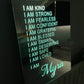 Personalised Affirmation mirror