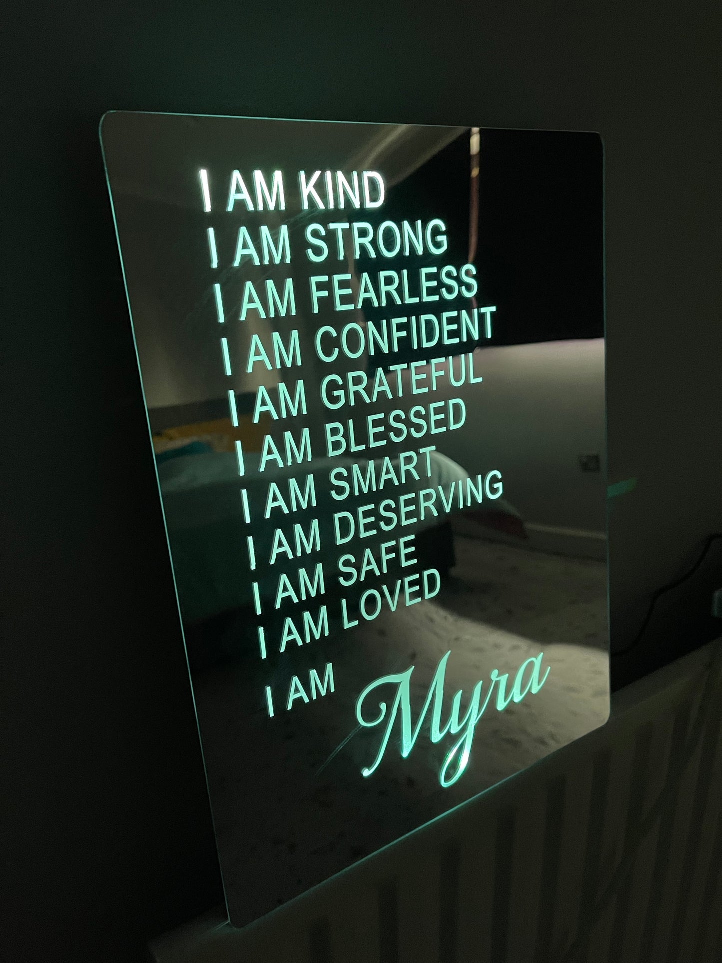 Personalised Affirmation mirror