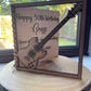 Personalised Wooden Card Birthday | Anniversary | Special birthday | Occassion Card |Guitarist |Guitar