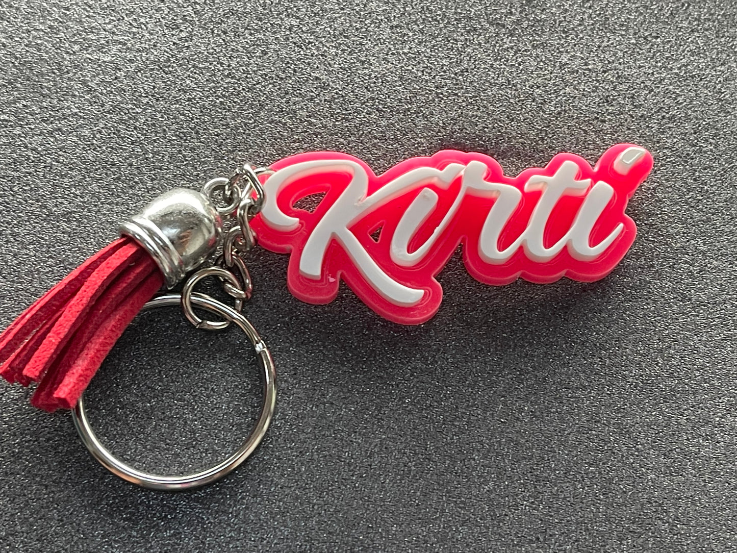 Personalised Acrylic keyring