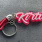 Personalised Acrylic keyring