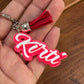 Personalised Acrylic keyring