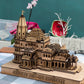 Ram mandir wooden replica - Big Size (24 x 14 x 20)