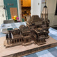 Ram mandir wooden replica - Big Size (24 x 14 x 20)