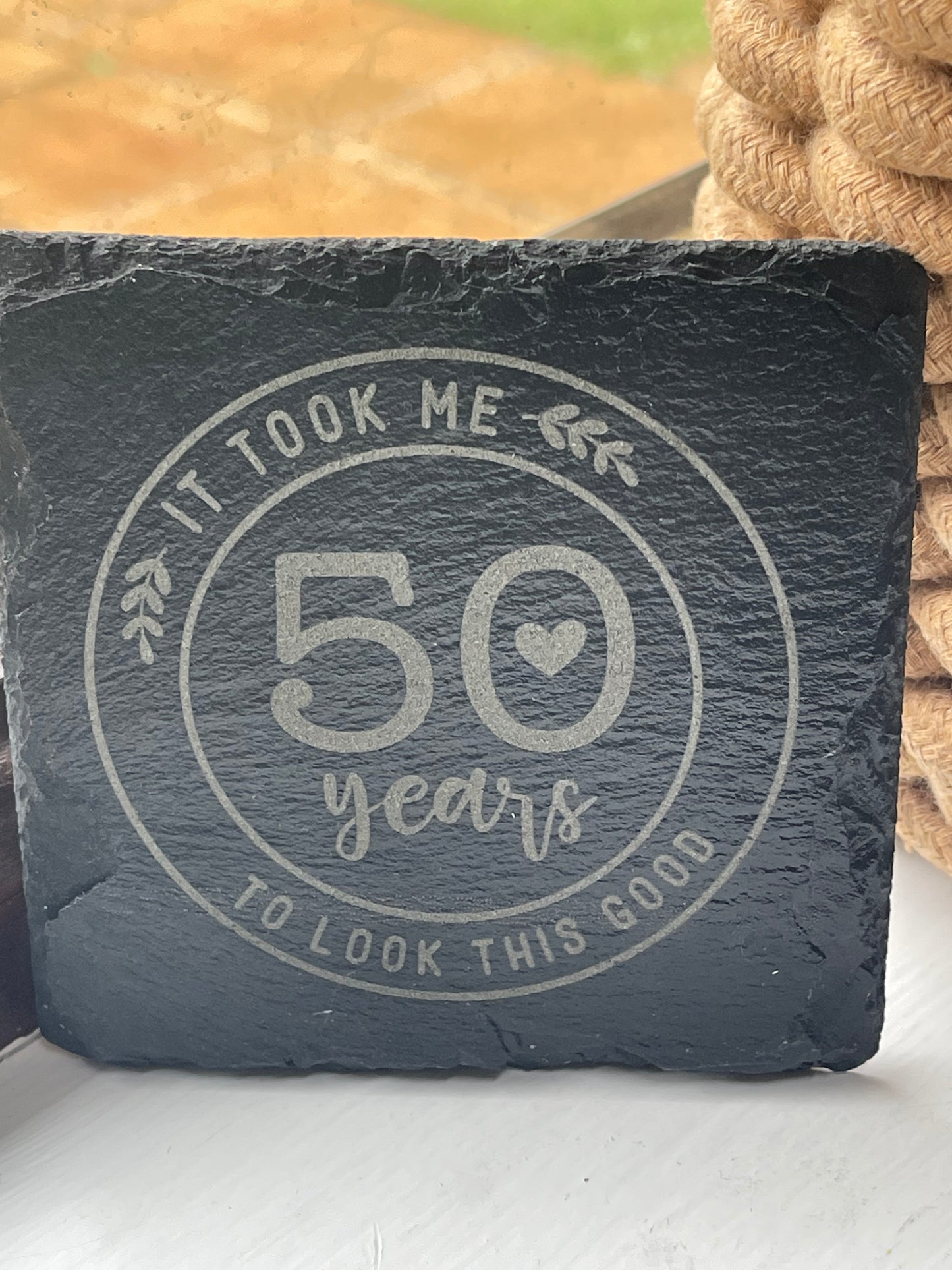 Personalized Slate Drink Coasters - Add Style to Your Tabletop