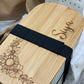 Personalised Bamboo lid lunch box