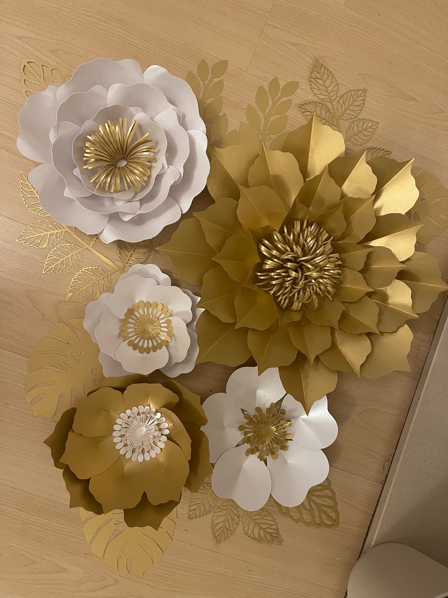 Handmade paper flowers