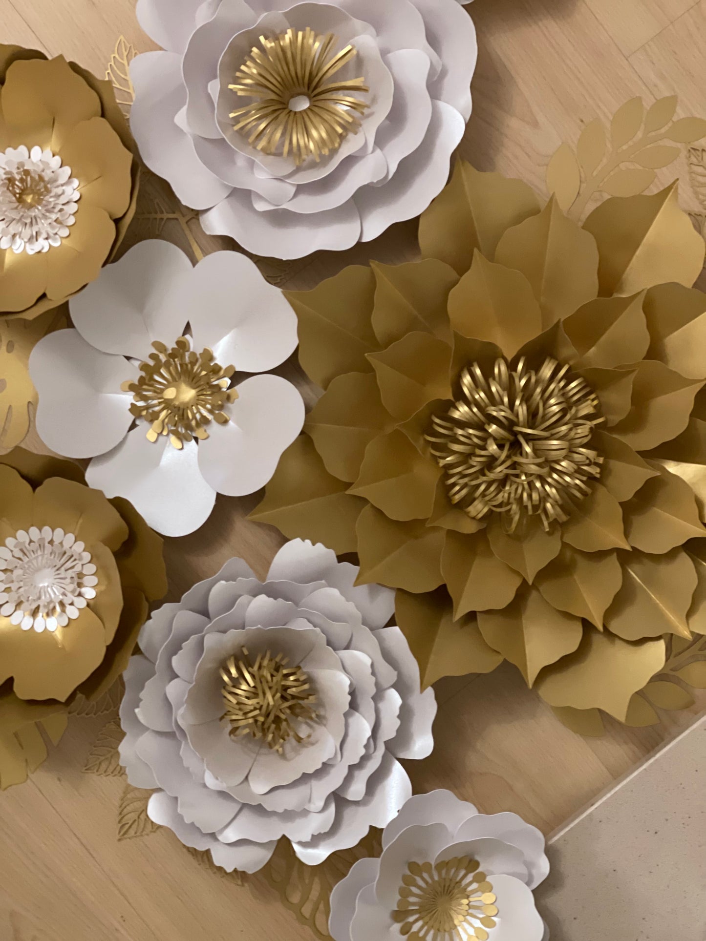 Handmade paper flowers